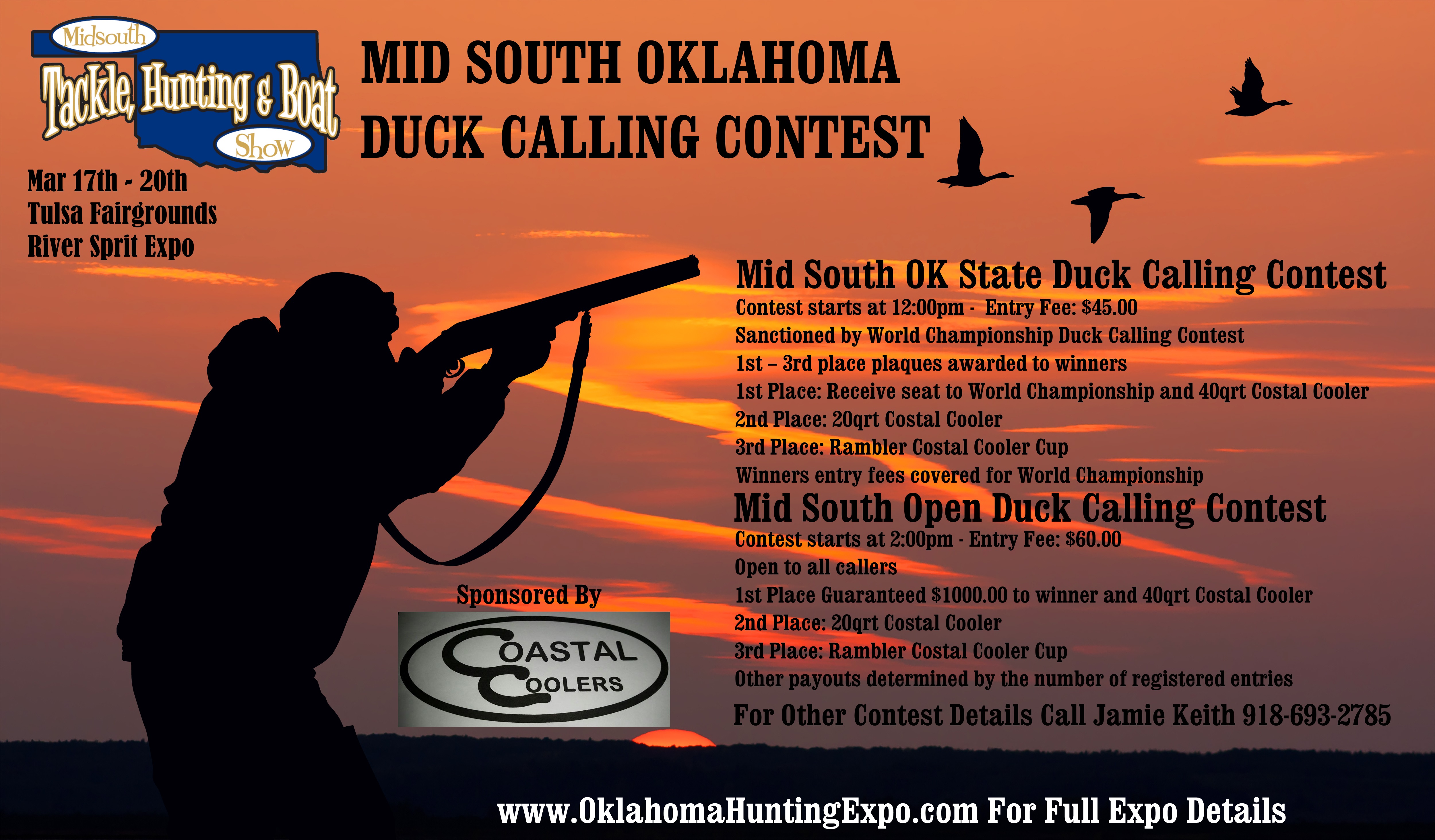 Duck Calling Contests Montgomery Productions Oklahoma Tackle and